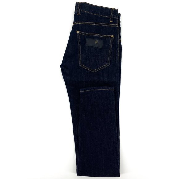 RARE APRIL 77 RECORDS Raw Denim Skinny Jeans - Picture 7 of 16